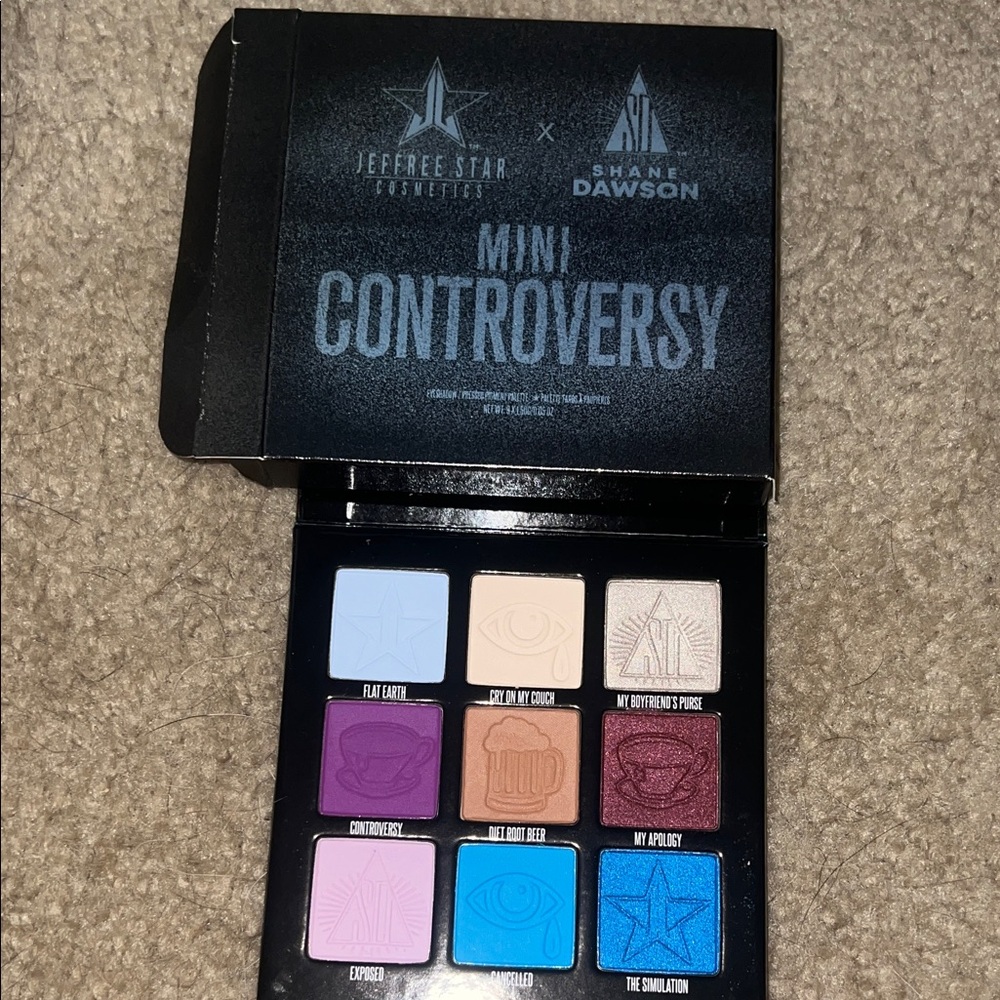 Jeffree Star Mini Controversy Eyeshadow Palette x Shane Dawson